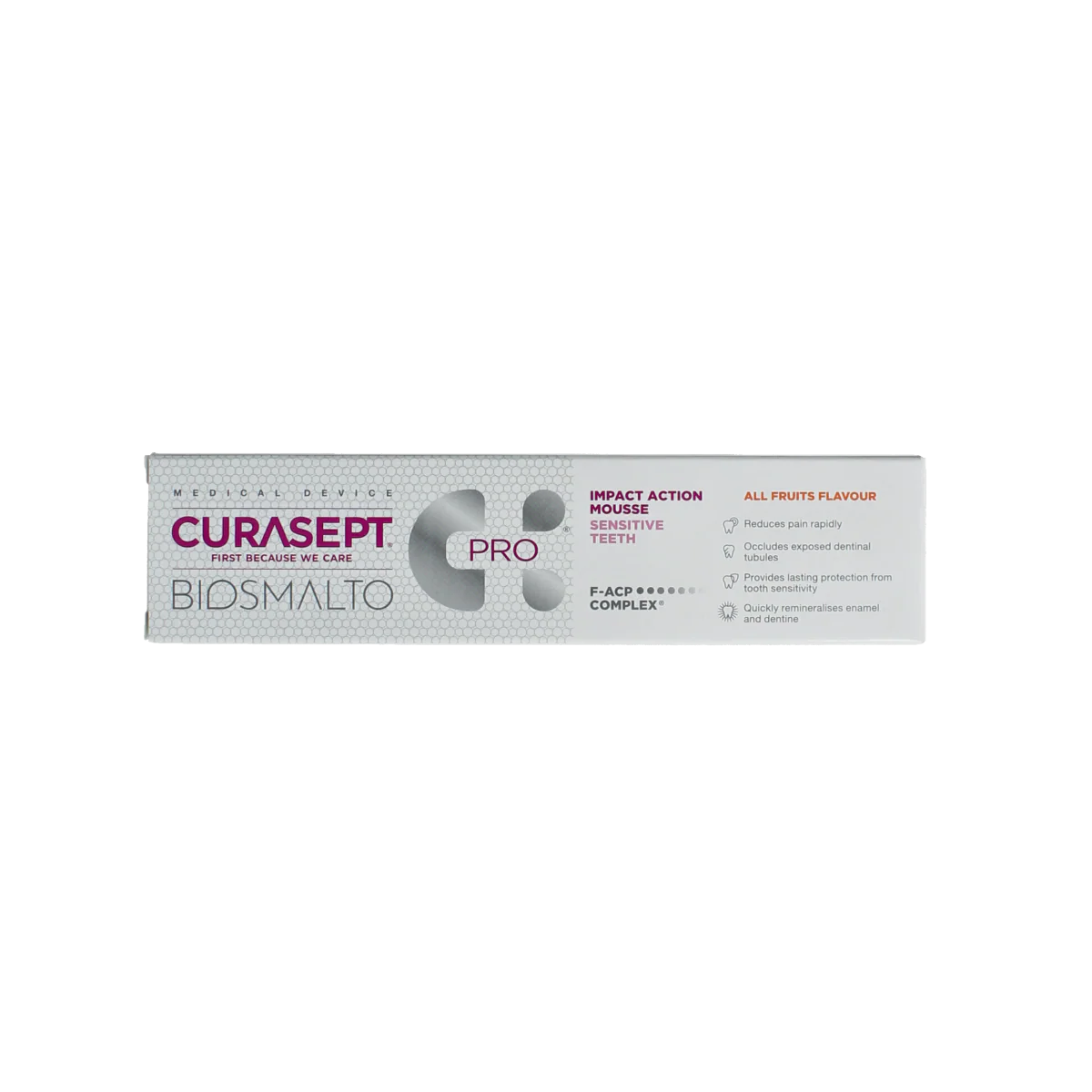 Curasept Biosmalto mousse sensitive 50.00 Milliliter