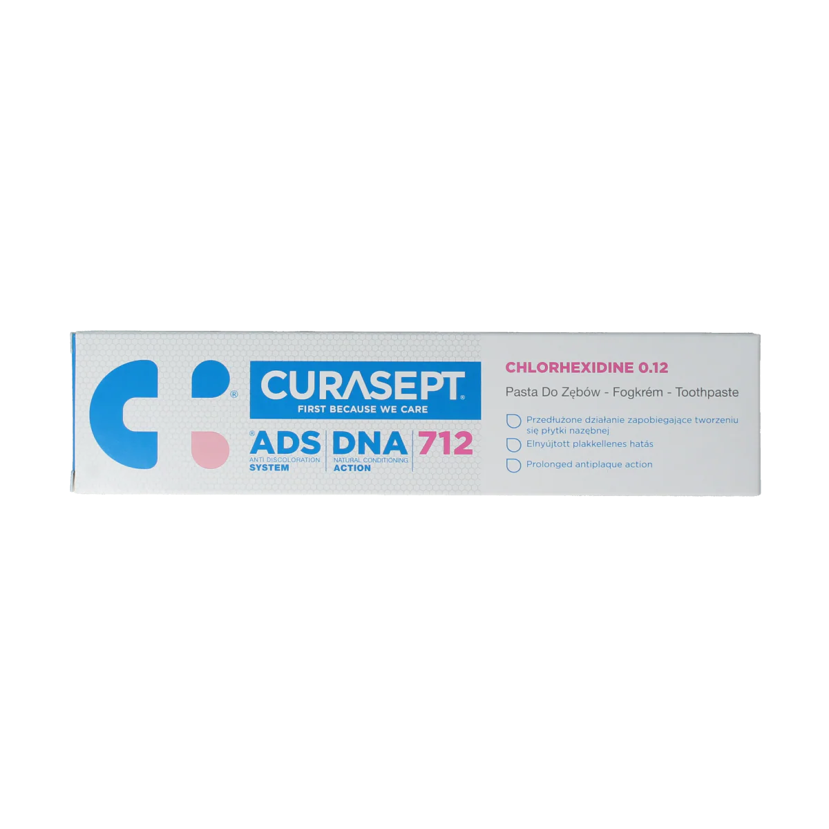 Curasept ADS DNA 712 CHX 0,12% gel-tandpasta 75.00 Milliliter