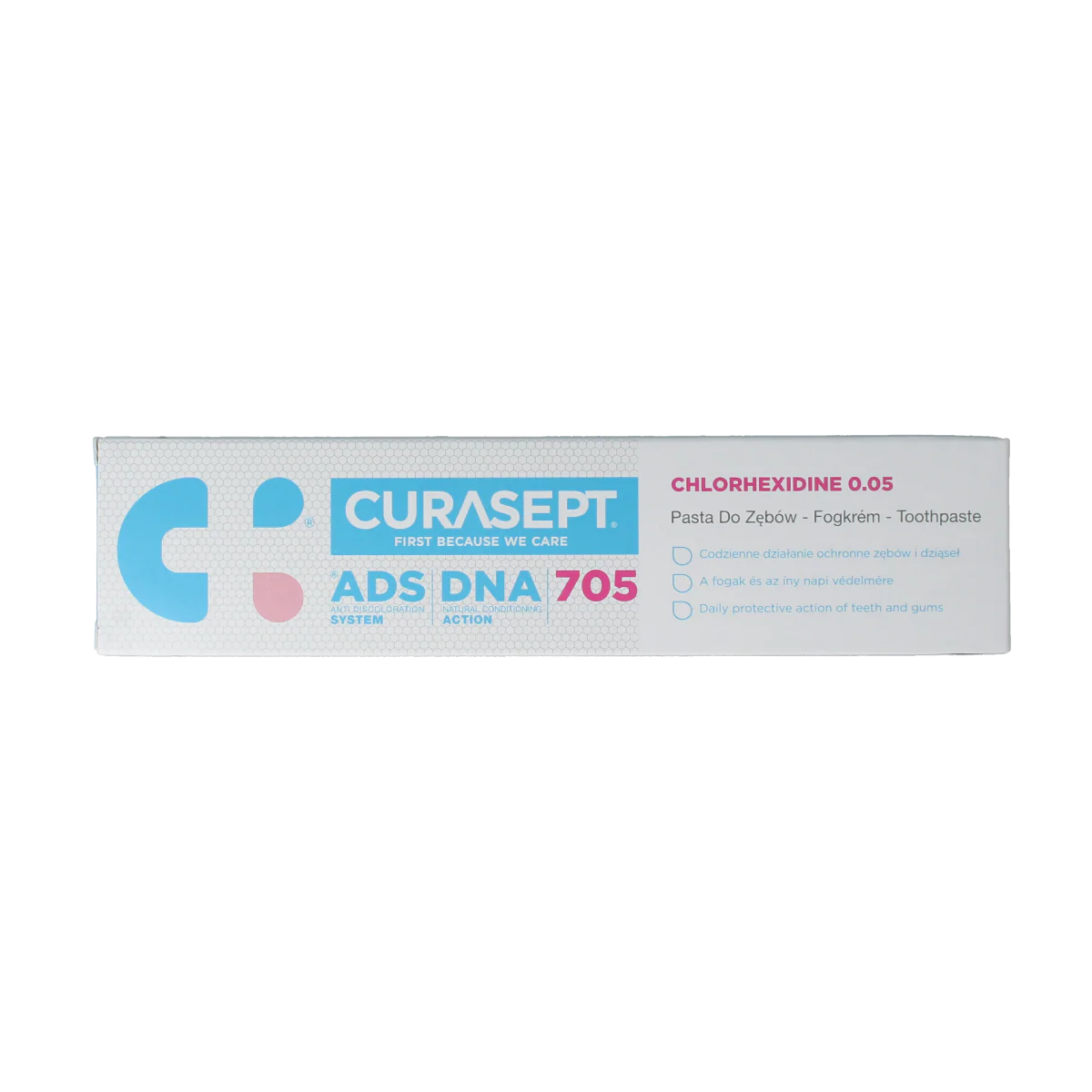 Curacept ADS DNA 705 CHX 0,05% gel-tandpasta 75.00 Milliliter