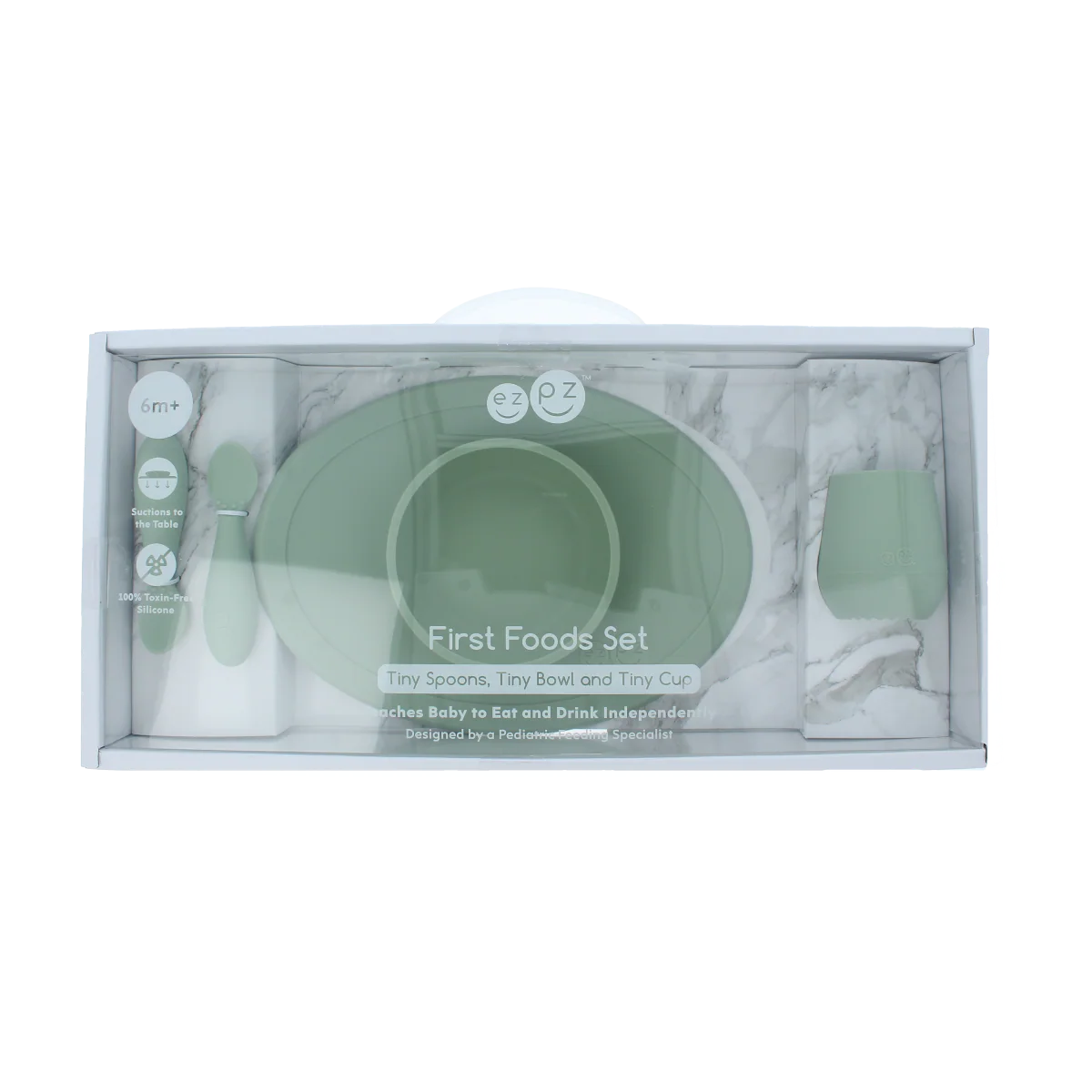 ezpz First food set sage 1.00 Set