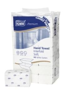 Tork Premium handdoek soft 34×21.2 2310.00 Stuks