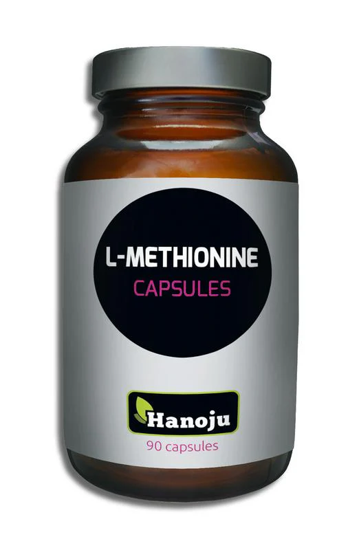 Hanoju L-Methionine 90.00 Vegetarische capsules