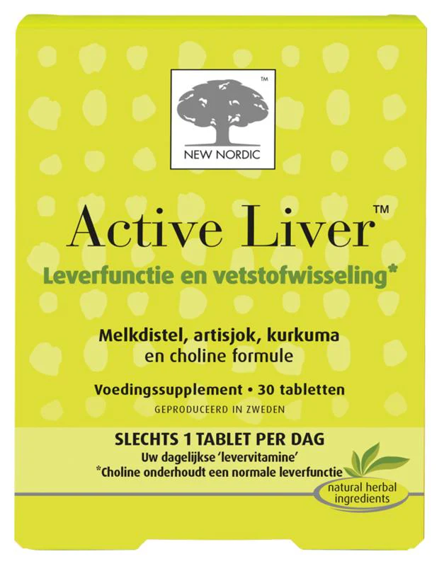 New Nordic Active liver 30.00 Tabletten