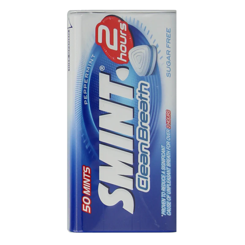 Smint Clean breath peppermint 50 Stuks