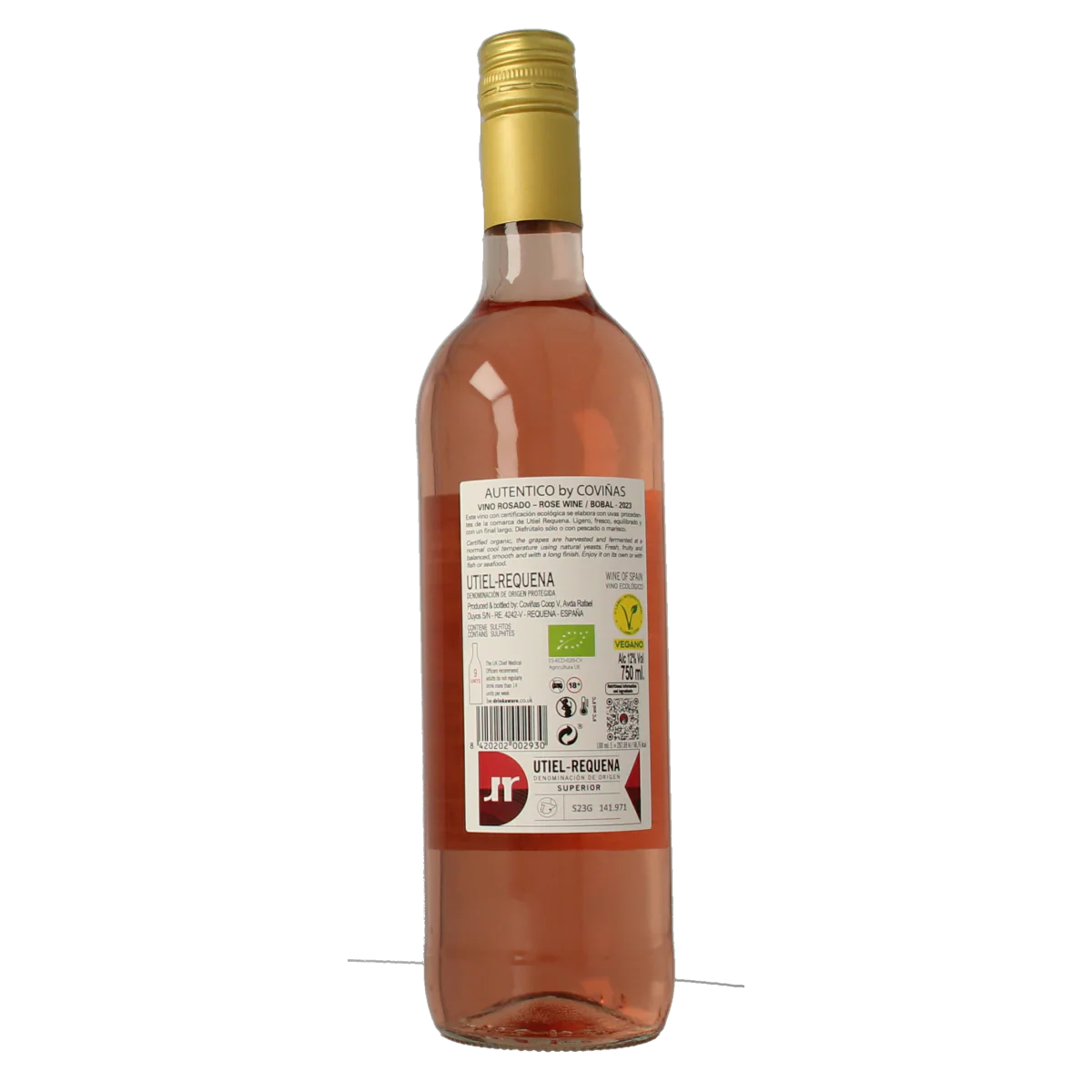 Autentico Bobal rosado rose bio 750.00 Milliliter