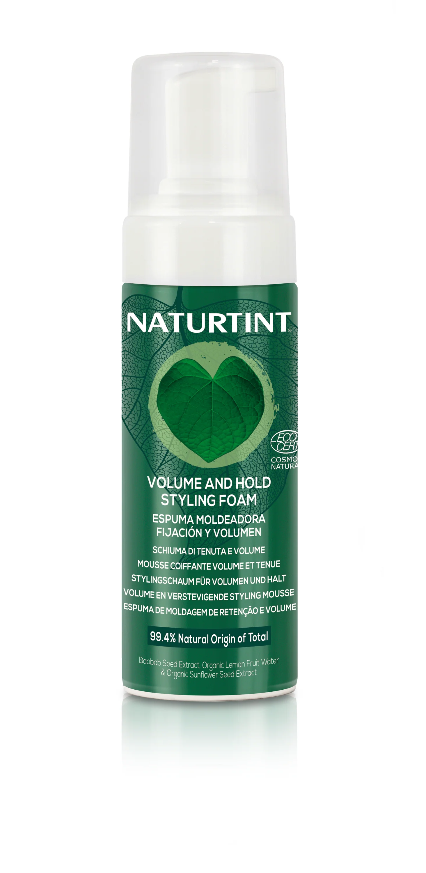 Naturtint Styling foam volume and hold eco 125 Milliliter