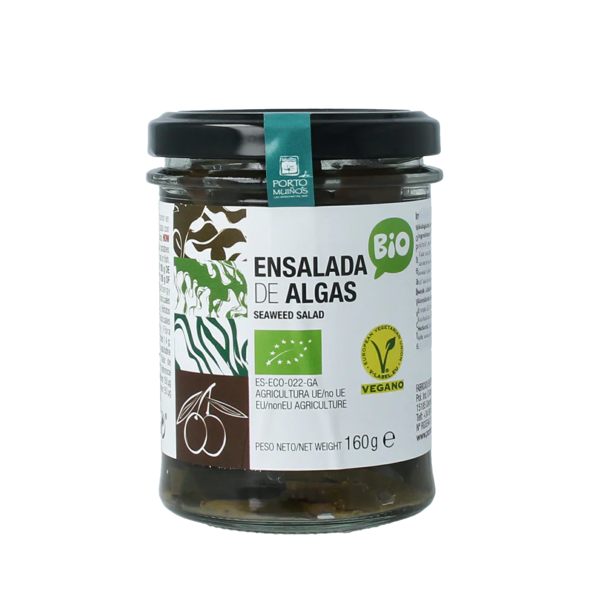Porto-Muinos Zeewiersalade bio 160.00 Gram