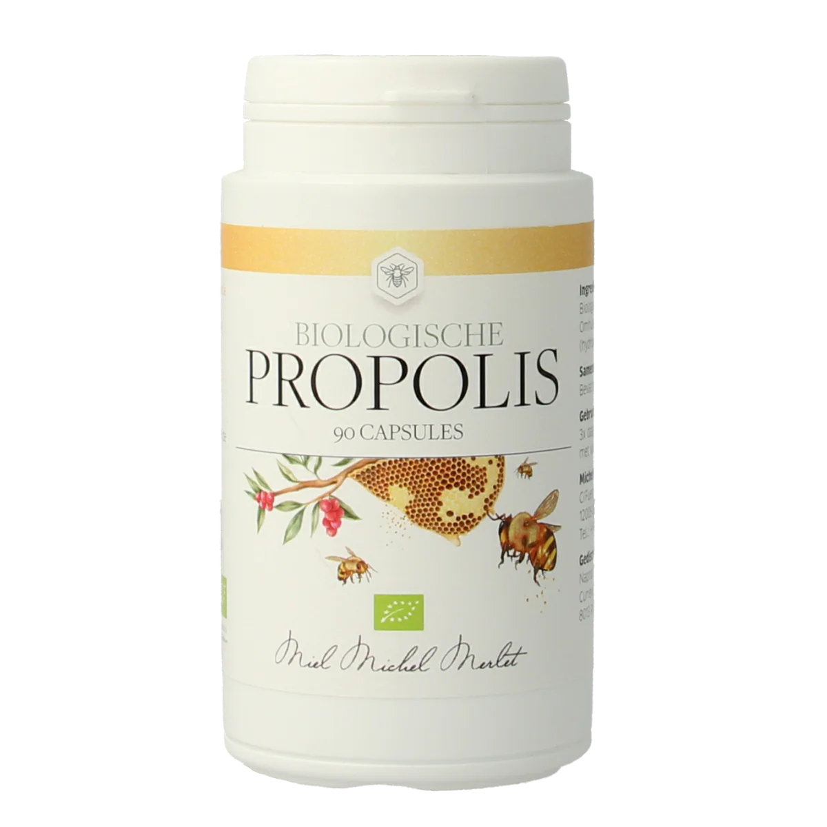 Michel Merlet Propolis capsules bio  90.00 Capsules