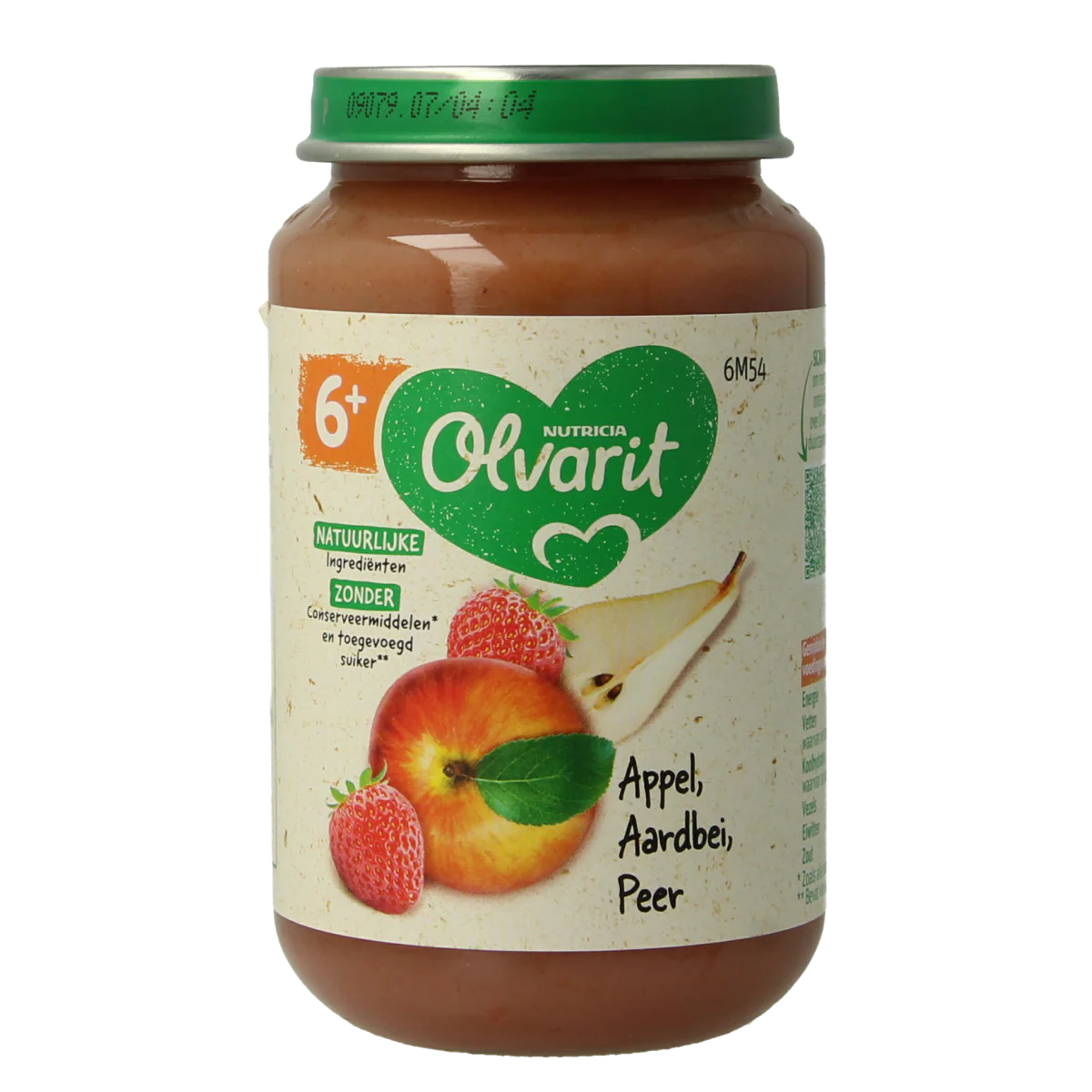 Olvarit Appel aardbei peer 6M54 200.00 Gram