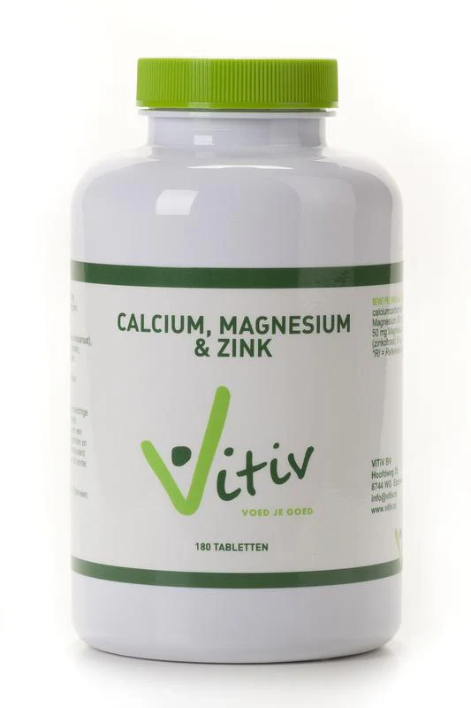 Vitiv Calcium magnesium & zink 180.00 Tabletten