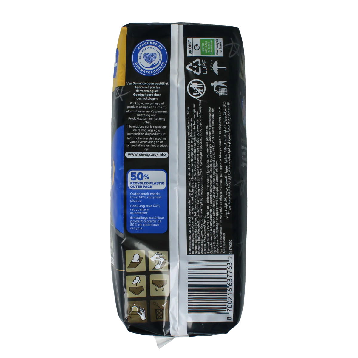 Always Ultra pads secure night  giga pack 22.00 Stuks