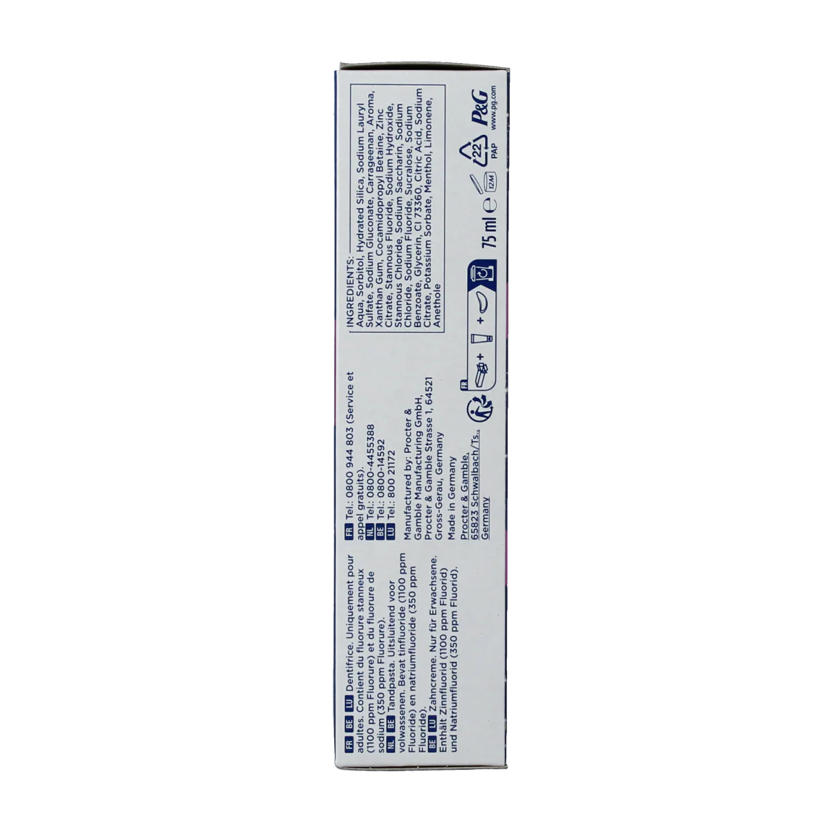 Oral B Tandpasta professional calming sensitive protect 75 Milliliter