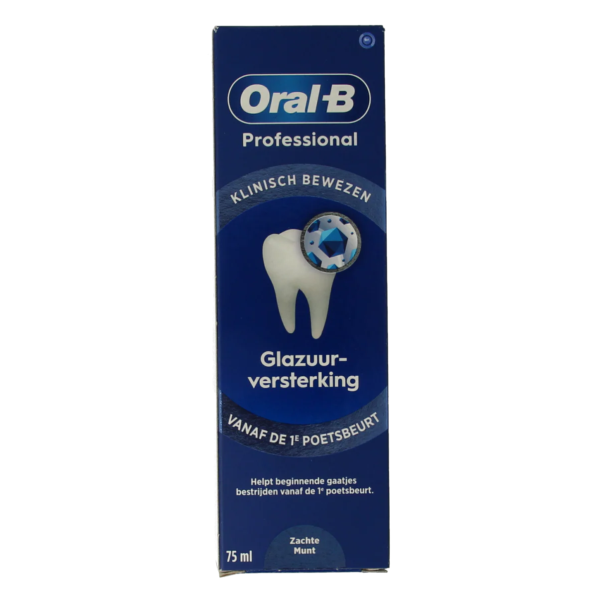 Oral B Tandpasta professional enamel strength clean mint 75.00 Milliliter