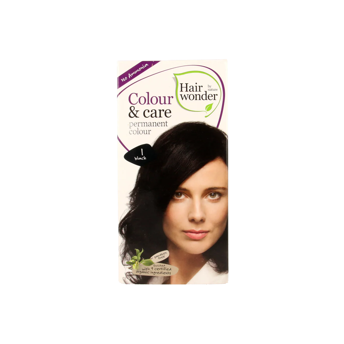 Hairwonder Colour & Care 1 black 100 Milliliter
