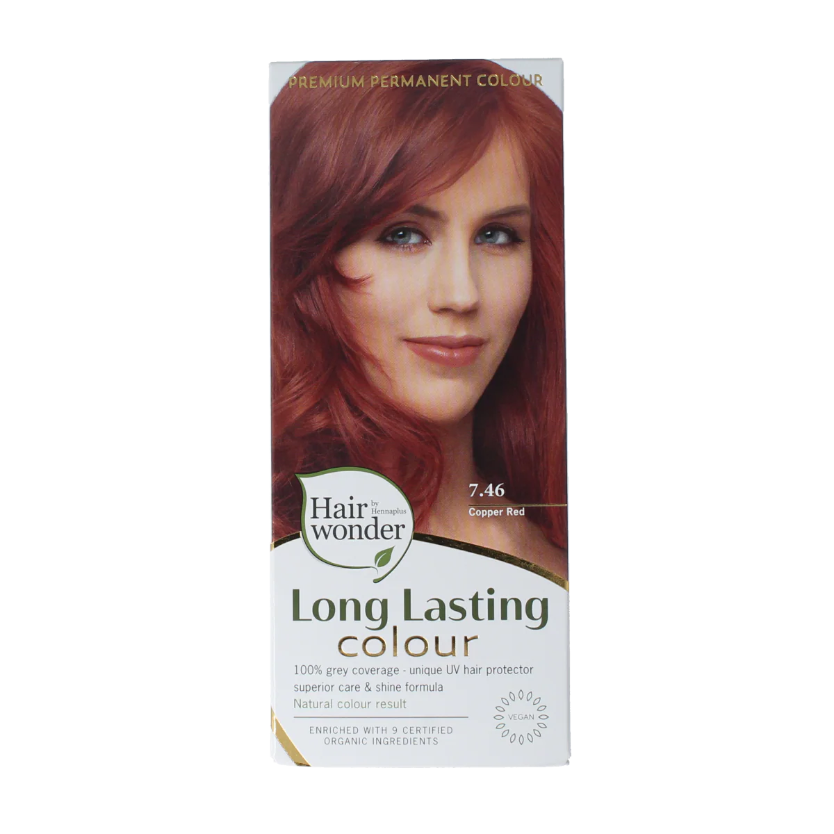 Henna Plus Long lasting colour 7.46 copper red 100.00 Milliliter