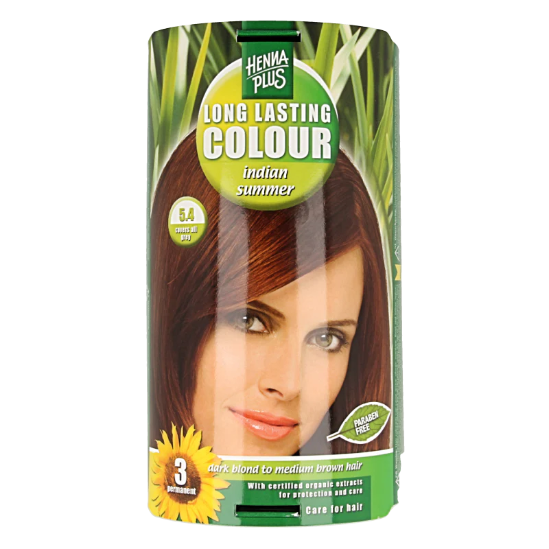 Henna Plus Long lasting colour 5.4 indian summer 100 Milliliter