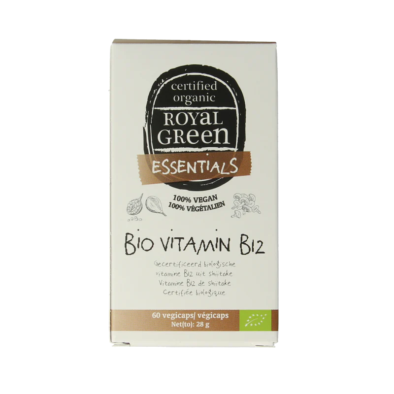 Royal Green Vitamine B12 – 25mcg bio 60 Vegetarische capsules