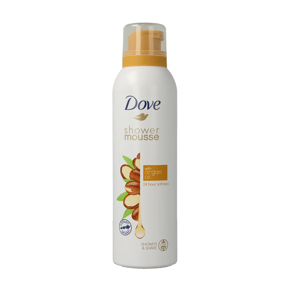 Dove Shower mousse argan oil 200.00 Milliliter