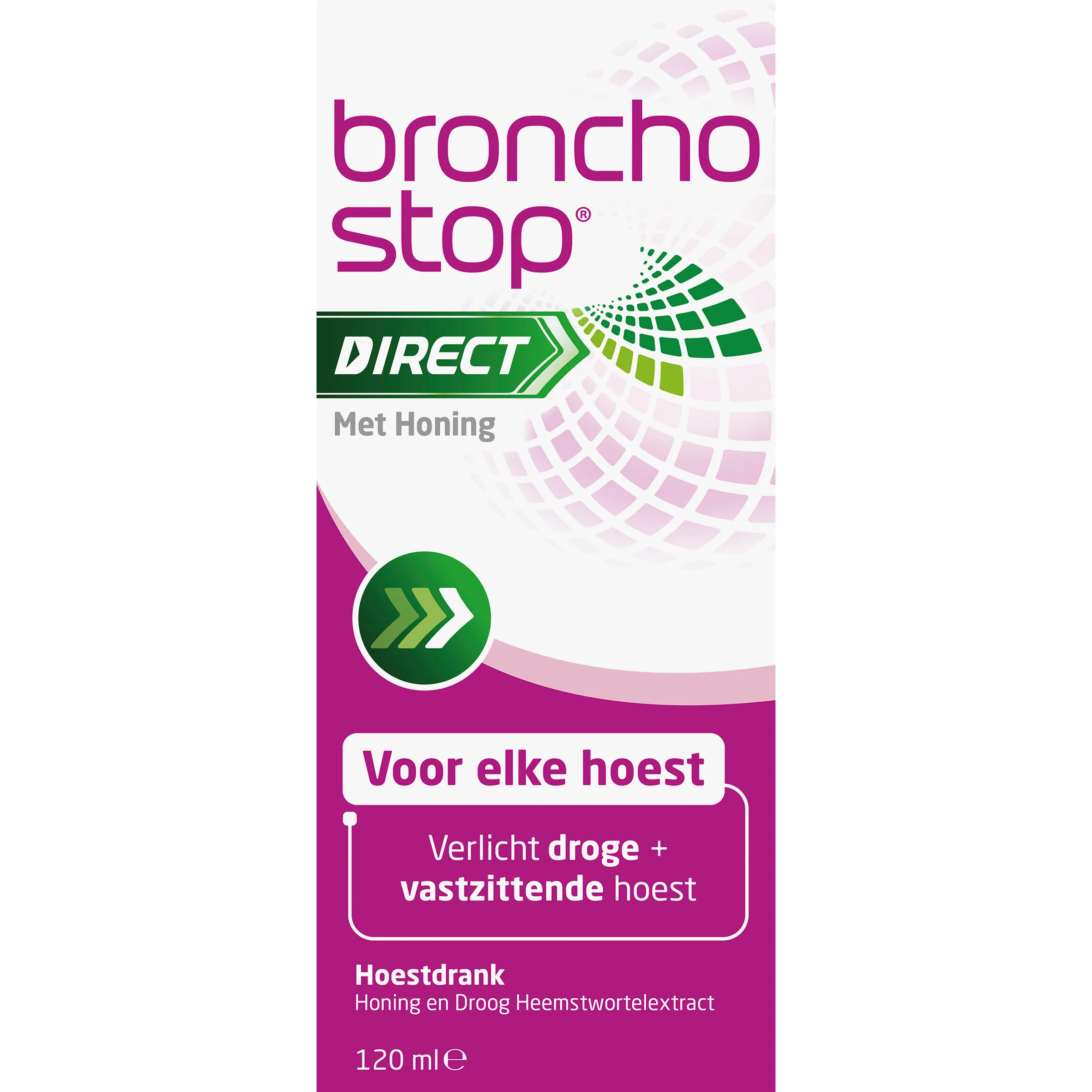 Bronchostop Hoestdrank direct met honing 120.00 Milliliter
