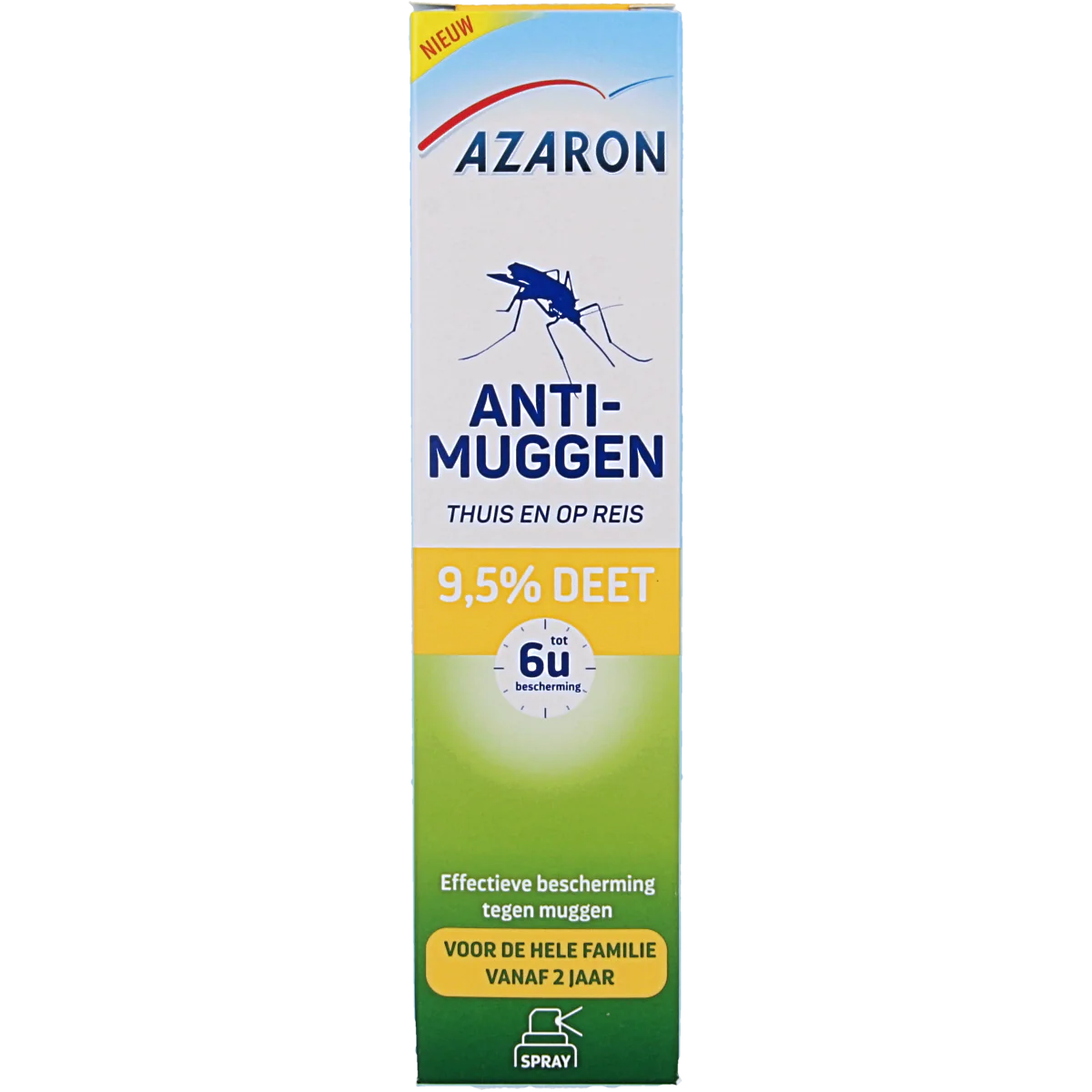 Azaron Anti muggen 9.5% deet spray 100.00 Milliliter