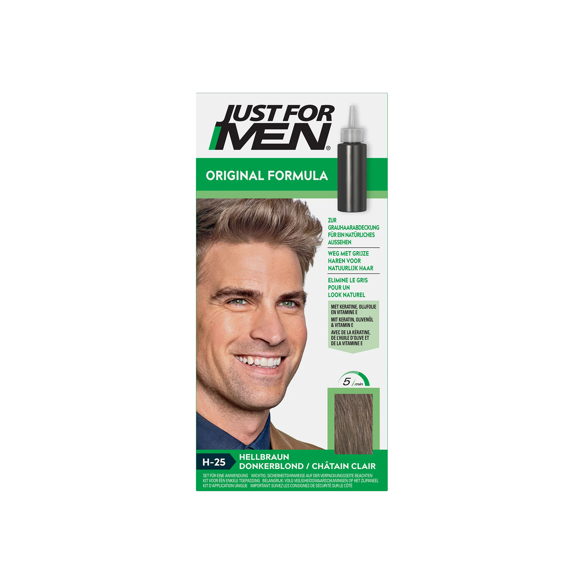 Just For Men Donker blond H25 voorheen blond 2 x 30ml 1 Set