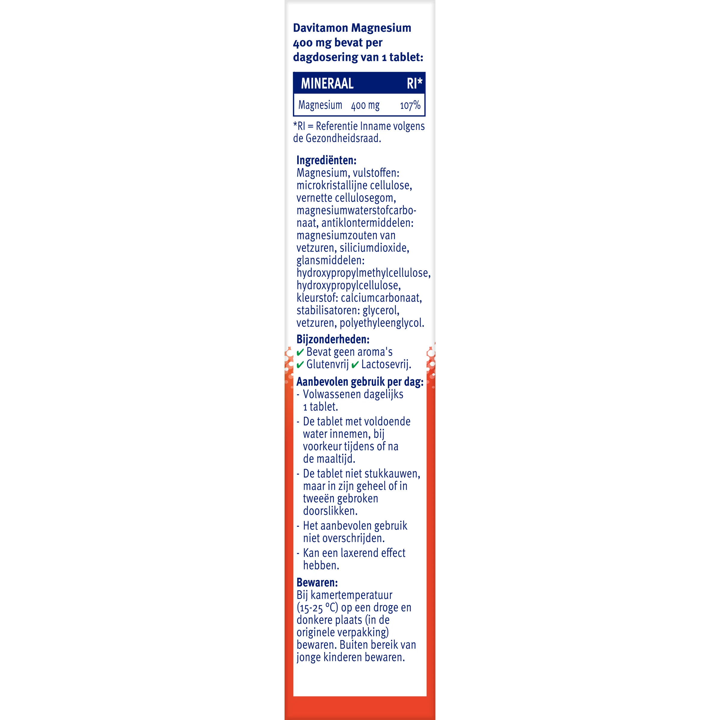 Davitamon Magnesium 400mg 30.00 Tabletten
