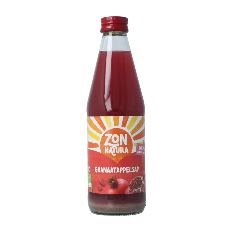Zonnatura Granaatappelsap puur bio 330 Milliliter