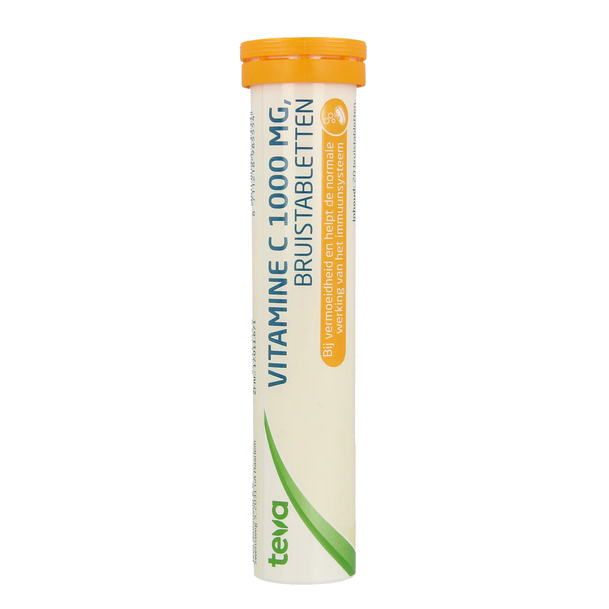 Teva Vitamine C 1000mg bruistabletten 20.00 Tabletten