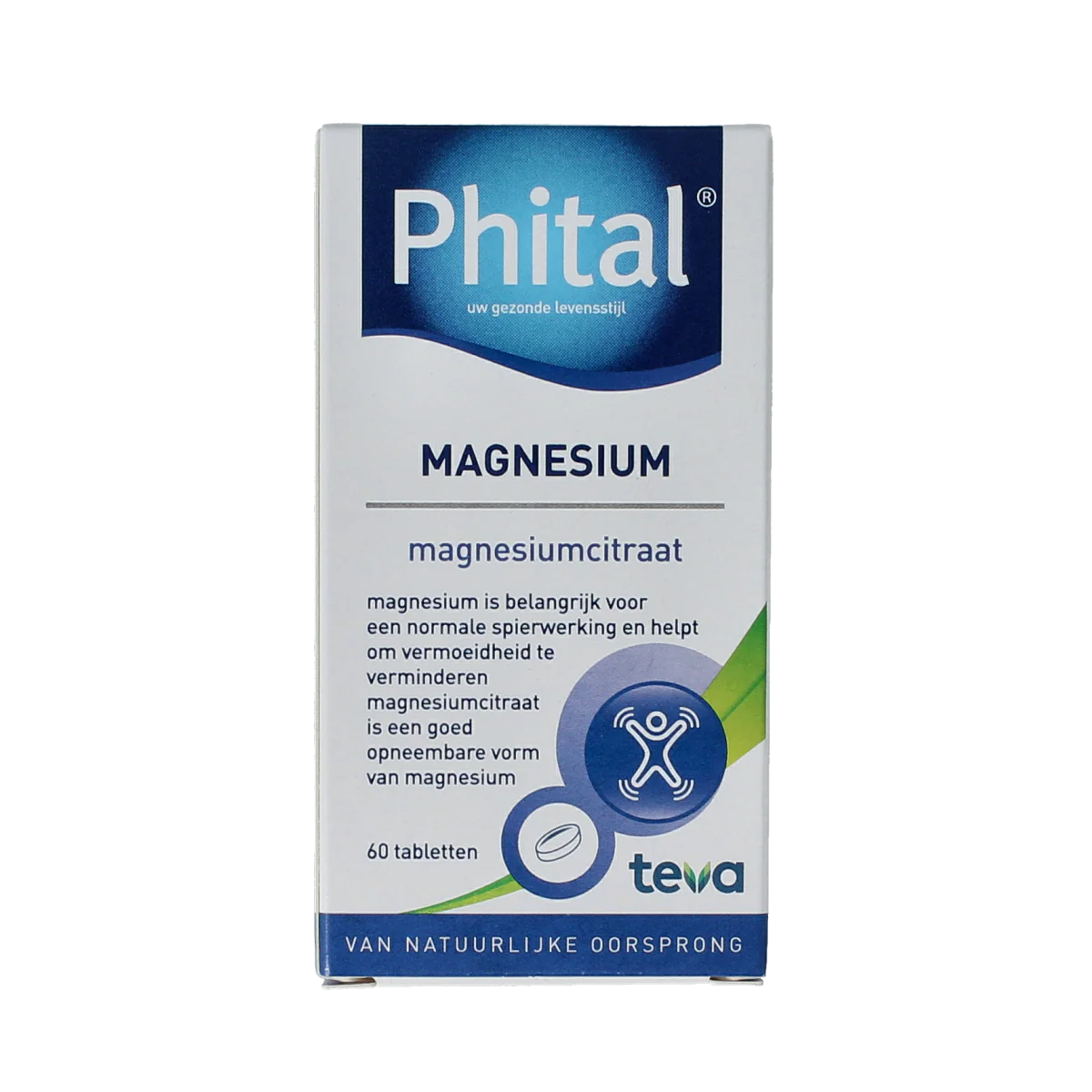 Phital Magnesium 200mg 60.00 Tabletten