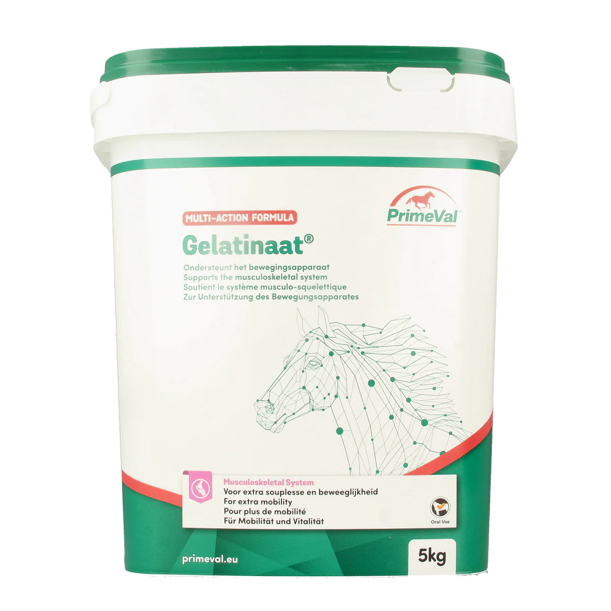 Primeval Gelatinaat paard 5.00 Kilogram
