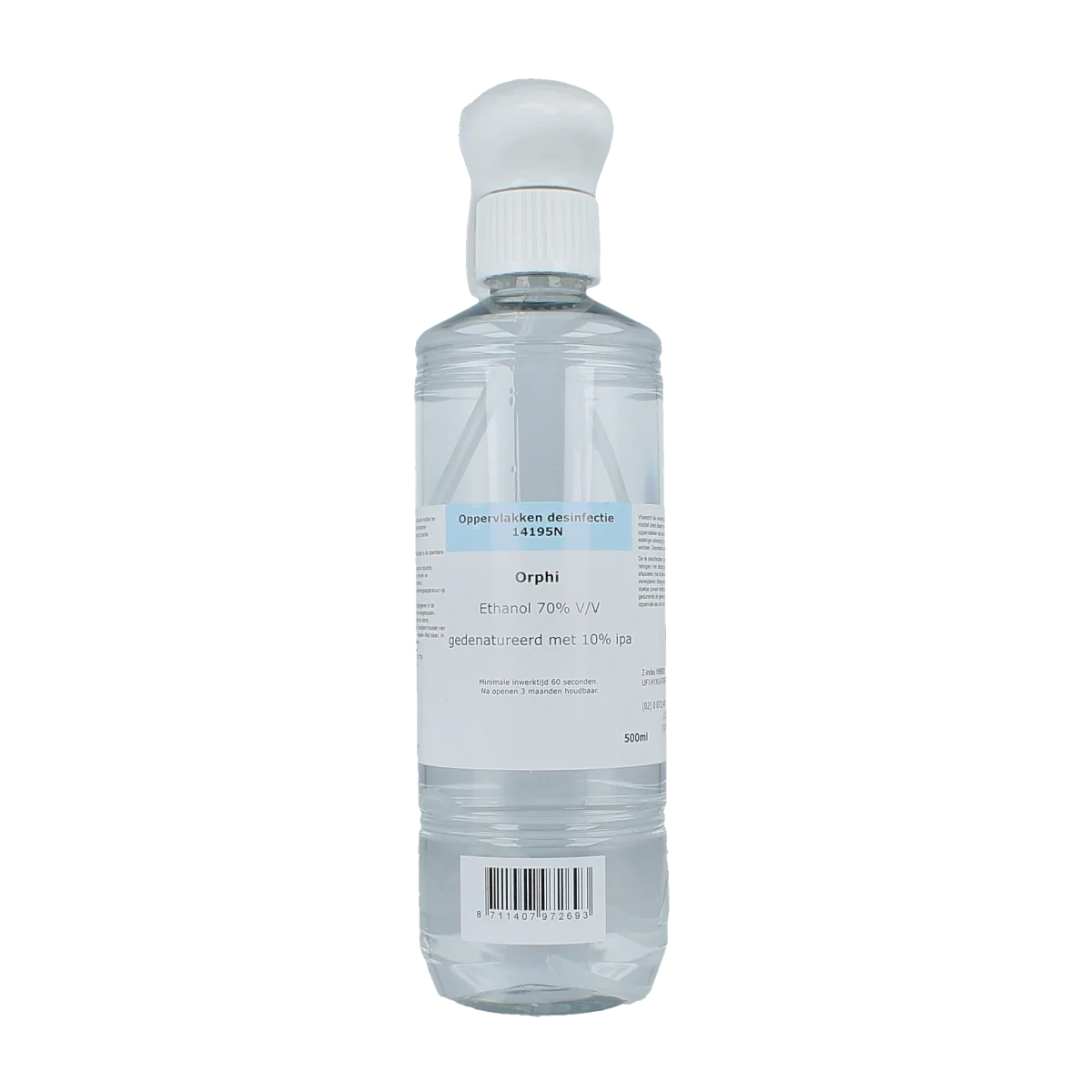 Orphi Alcohol ethanol 70% spray 500.00 Milliliter