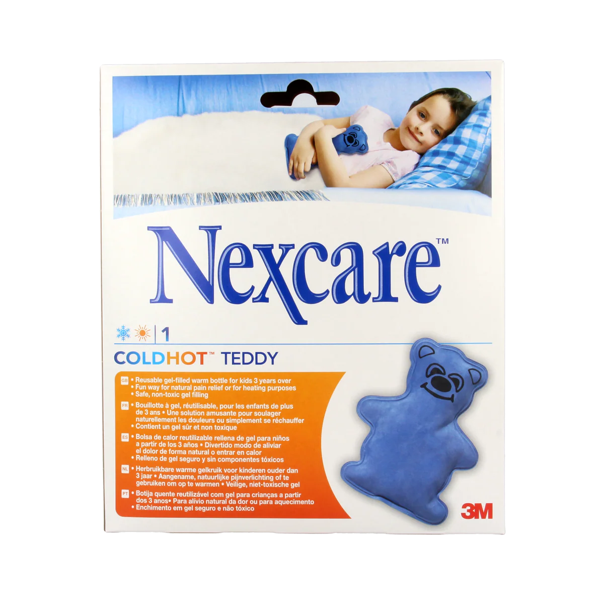 Nexcare Cold hot kruik teddy fluweer 1.00 Stuks