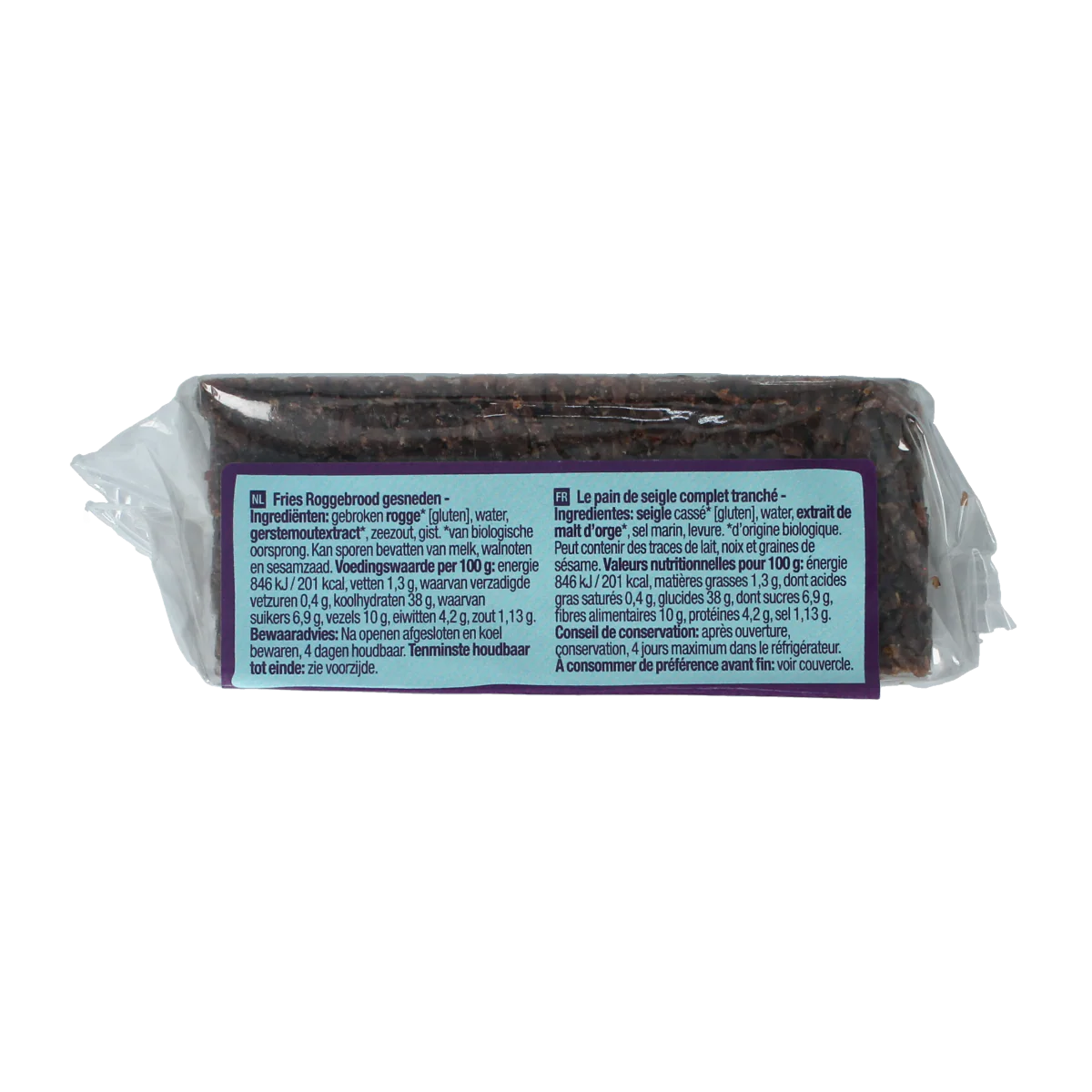 Your Organic Nature Roggebrood fries bio 500.00 Gram