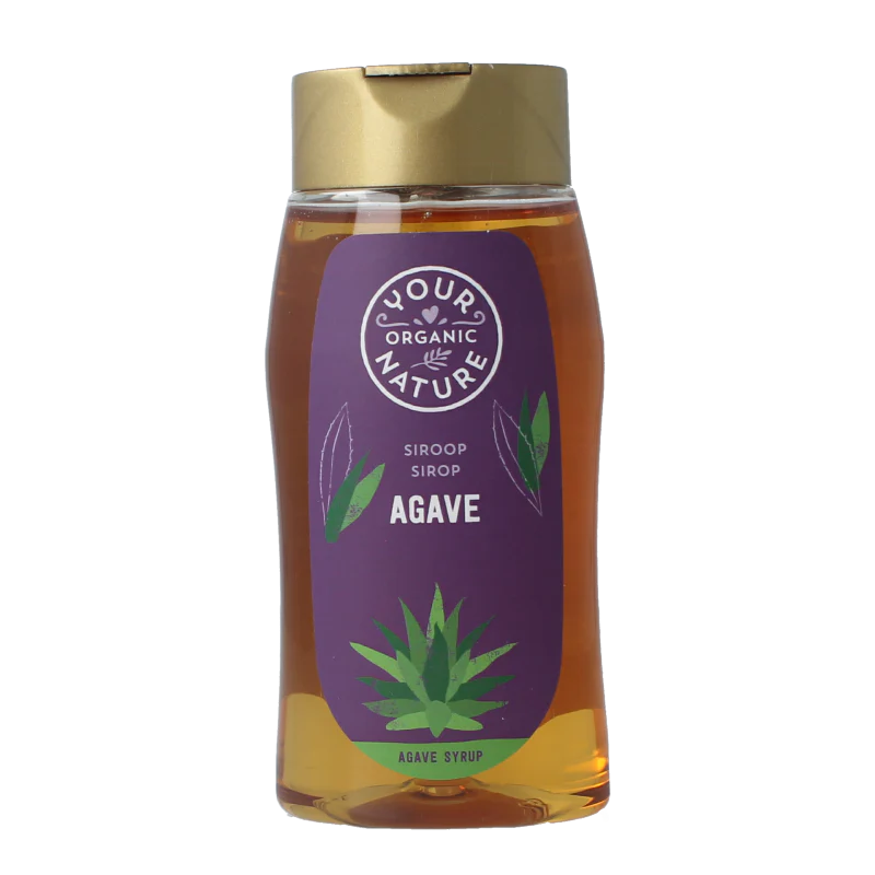Your Organic Nature Agavesiroop amber bio 350 Gram