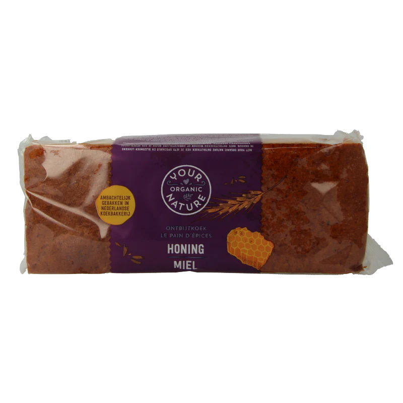 Your Organic Nature Ontbijtkoek honing – rogge bio 400 Gram