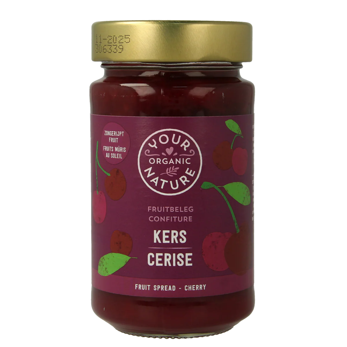 Your Organic Nature Fruit beleg kers bio 250.00 Gram