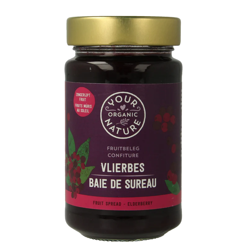 Your Organic Nature Fruit beleg vlierbes bio 250 Gram