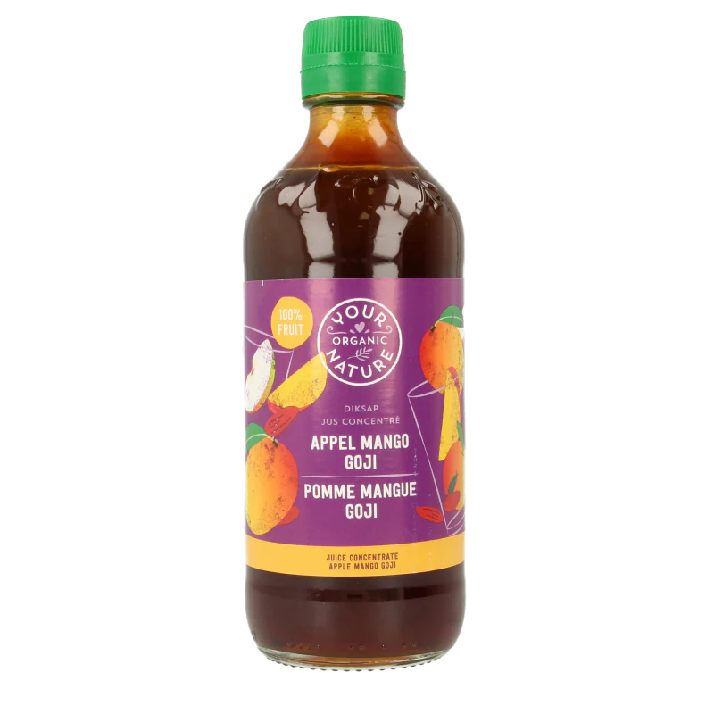 Your Organic Nature Diksap appel mango goji bio 400 Milliliter