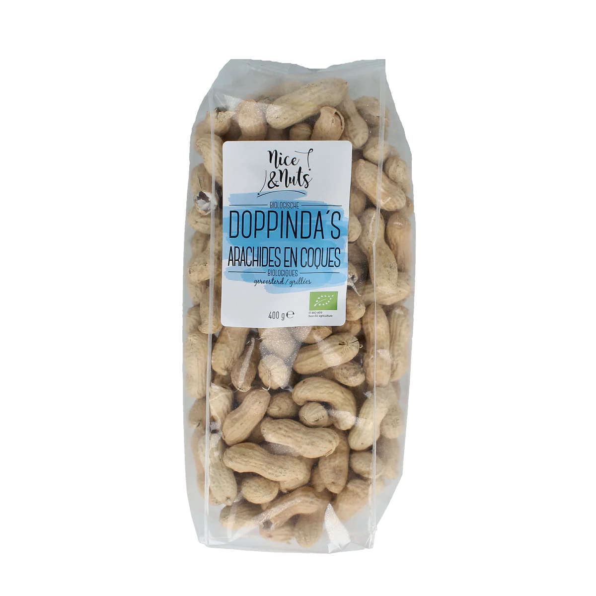 Nice & Nuts Doppinda’s geroosterd bio 400.00 Gram