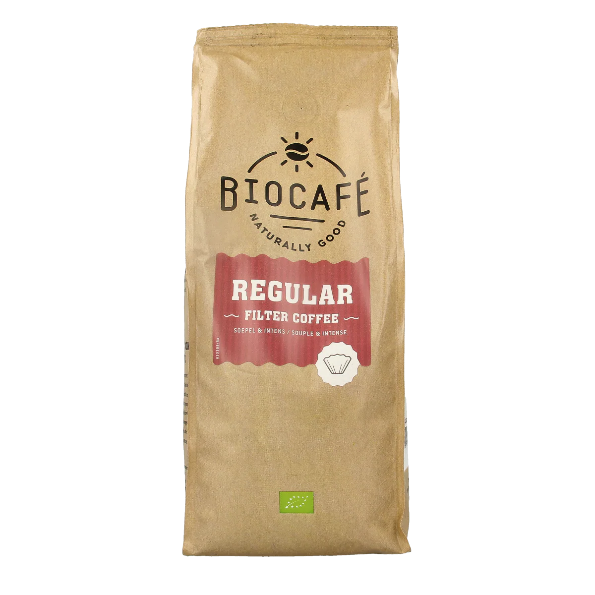 Biocafe Flilter koffie regular bio 500.00 Gram