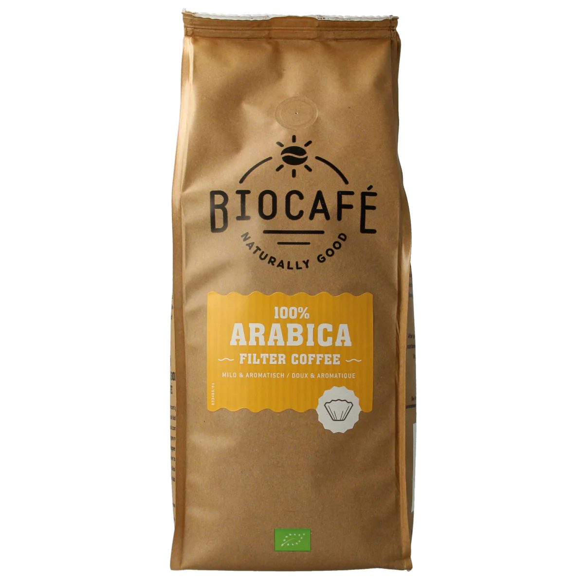 Biocafe Arabica gemalen bio 500.00 Gram