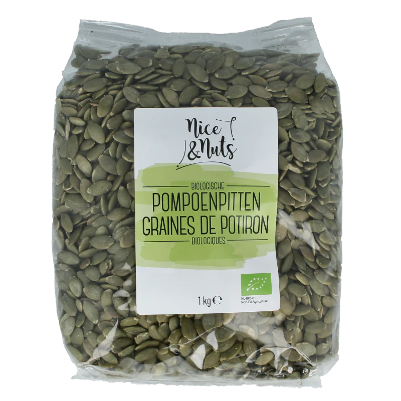 Nice & Nuts Pompoenpitten bio 1 Kilogram