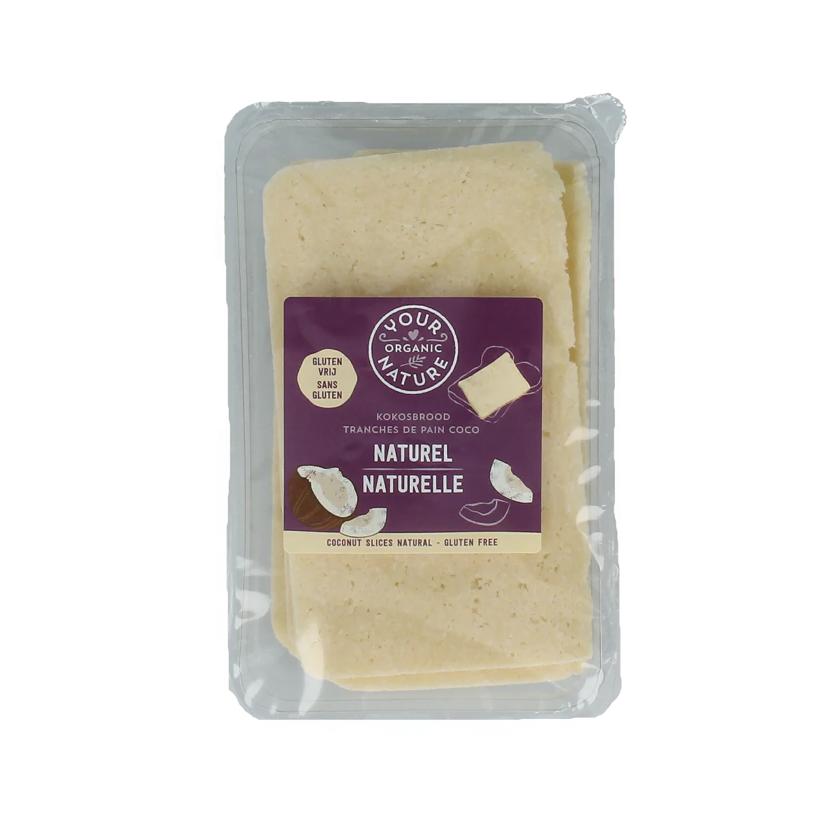 Your Organic Nature Kokosbrood naturel bio 225.00 Gram