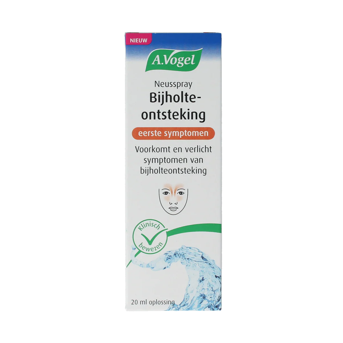 A Vogel Neusspray bijholte eerste symptomen 20.00 Milliliter