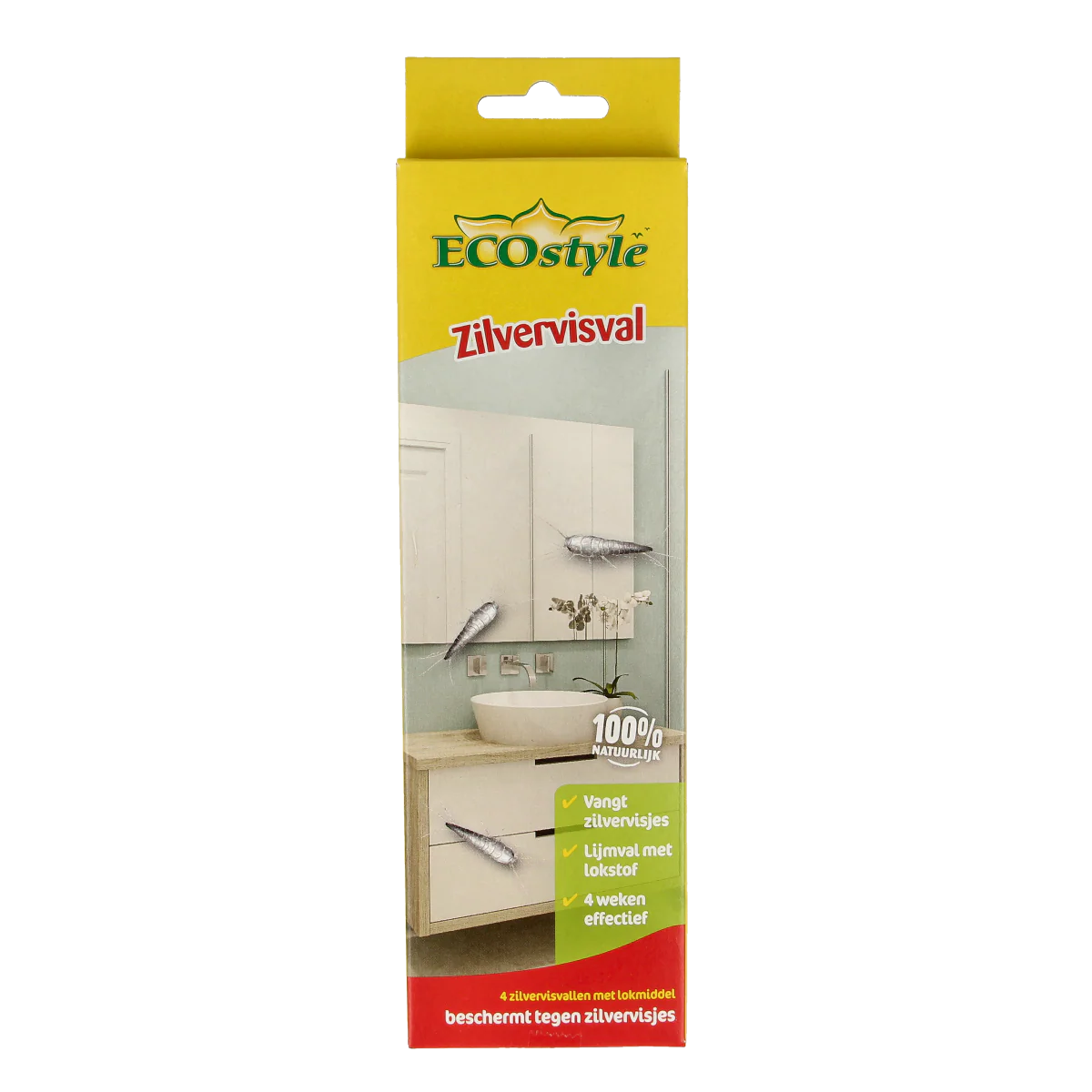 Ecostyle Zilvervisval 4 Stuks