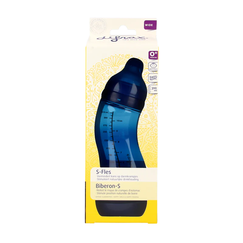 Difrax S-fles breed 310ml assorti 1 Stuks