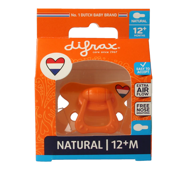 Difrax Fopspeen 12+ maanden  1 Stuks
