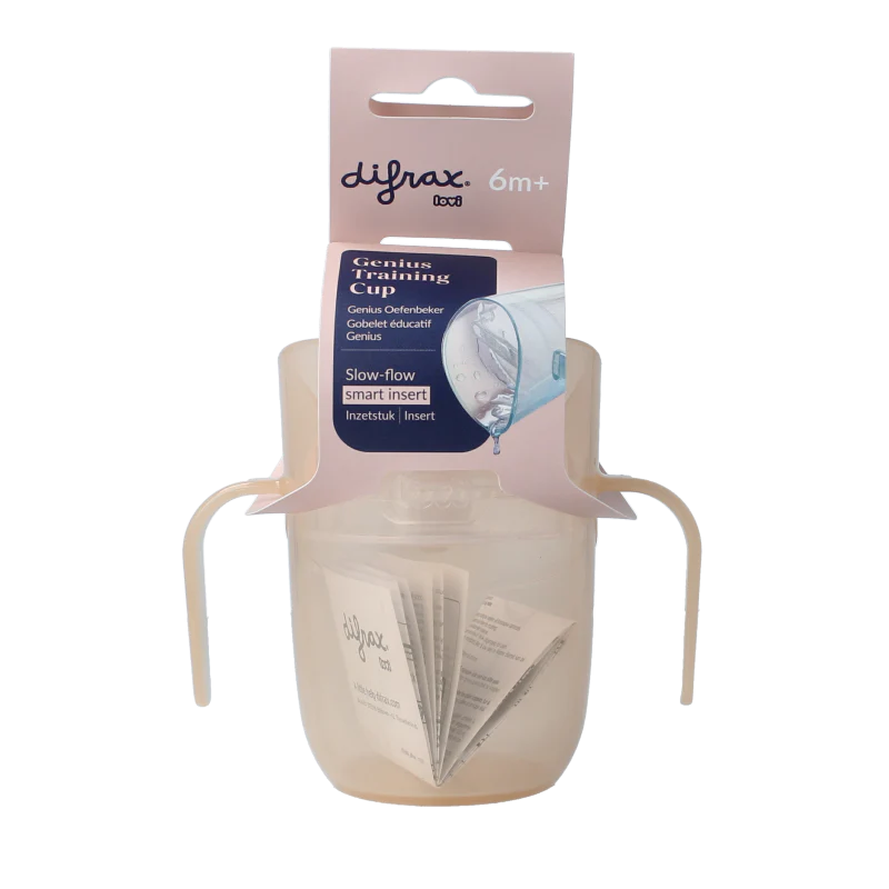 Difrax Lovi genius oefenbeker nude 1 Stuks