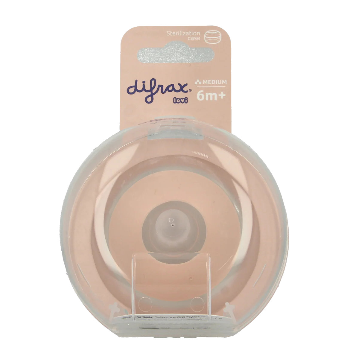 Difrax Love mamma speen med 6+ maanden 1.00 Stuks