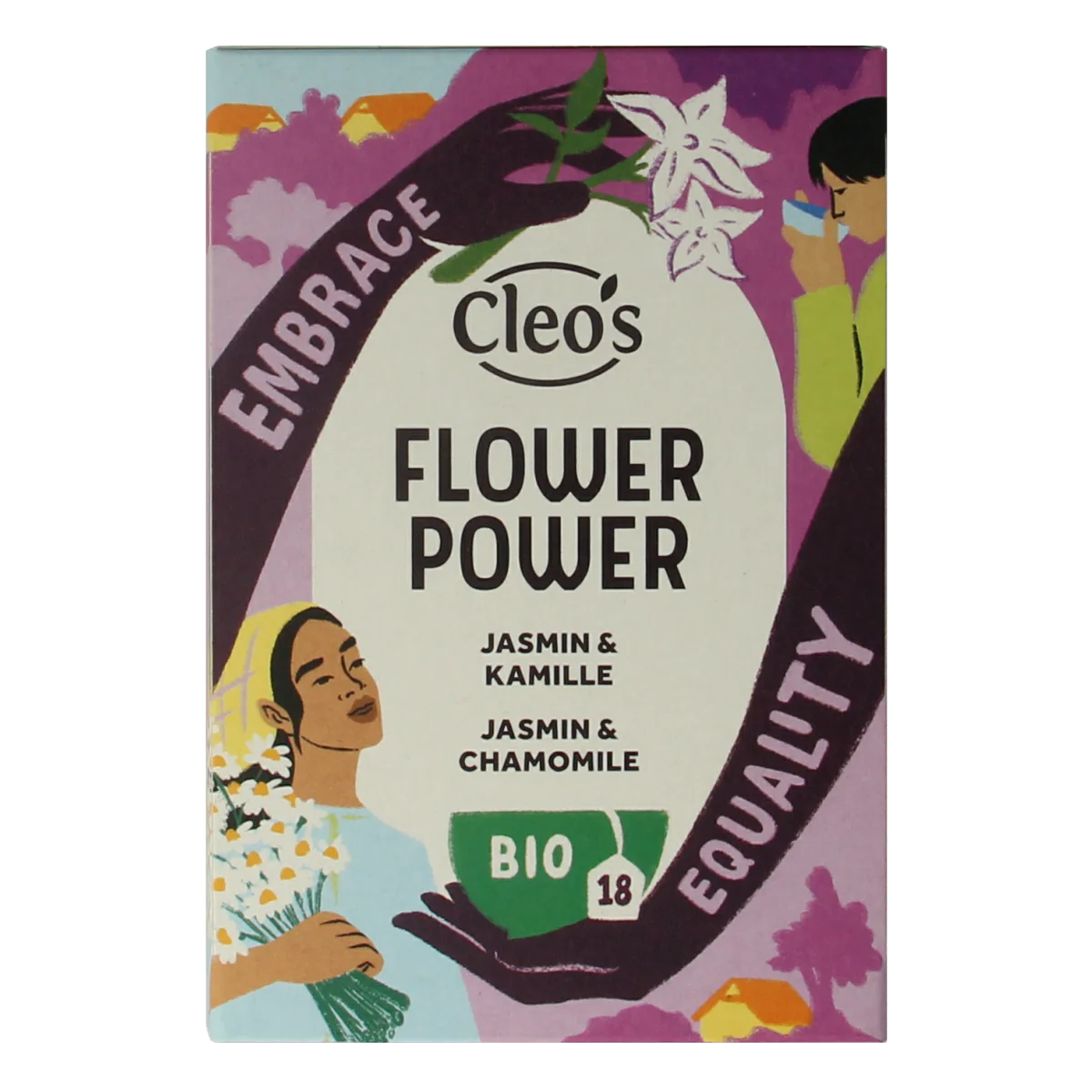 Cleo’s Flower power bio 18.00 Zakjes